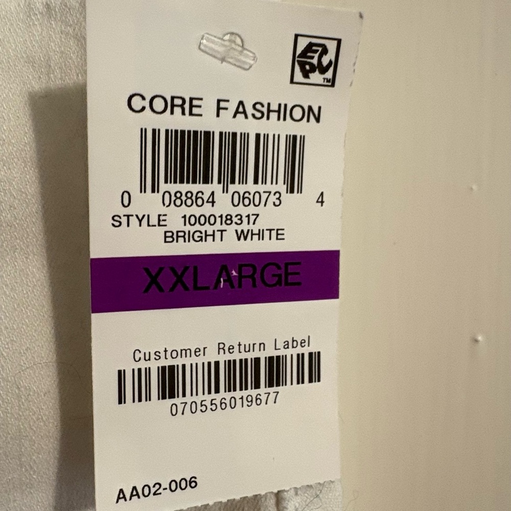 Style & Co. Women’s White Denim Skort Sz XXL - Picture 2 of 8